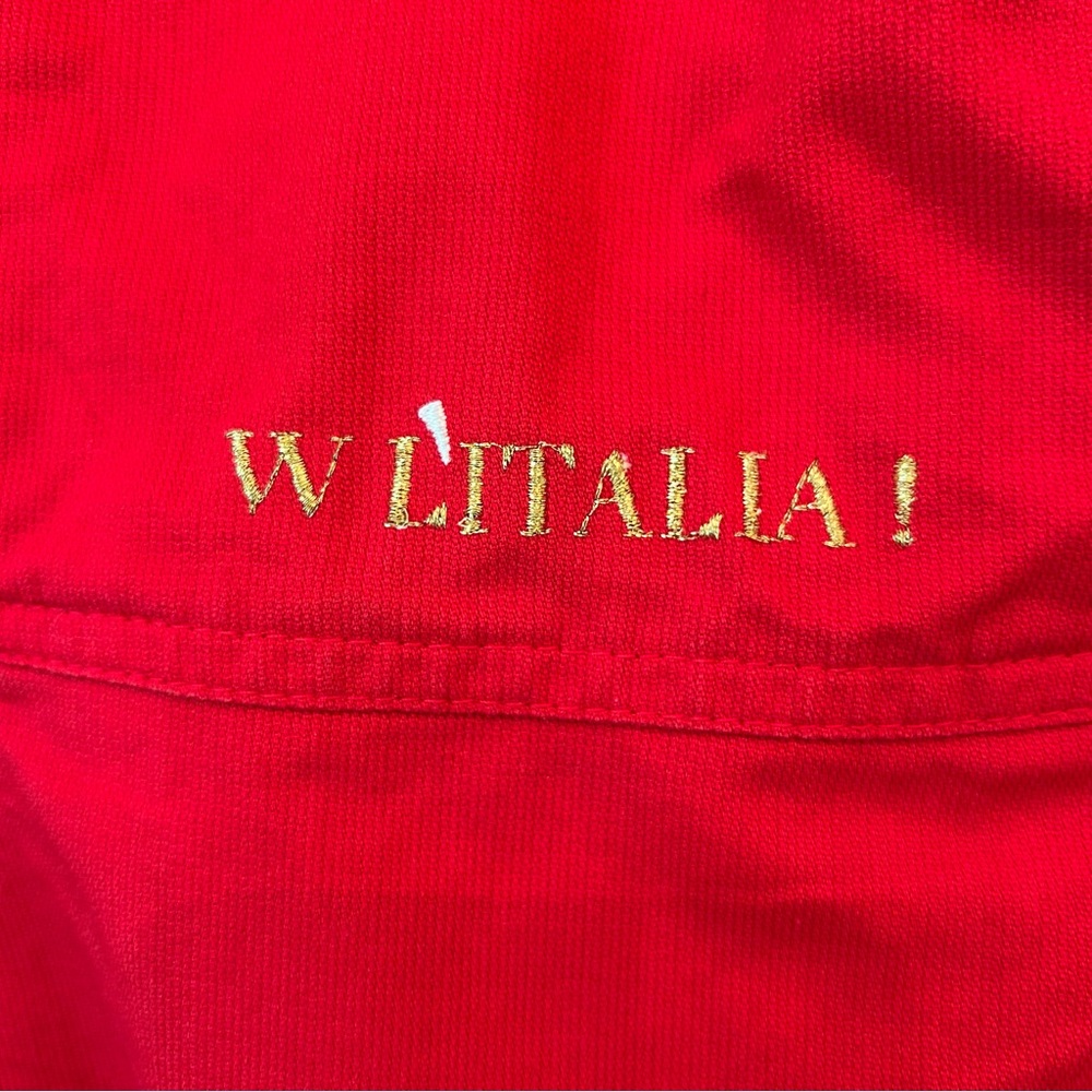 Moschino Junior Couture L’Italia Red Jumper Dress Size 14A (14 years) - Picture 3 of 9